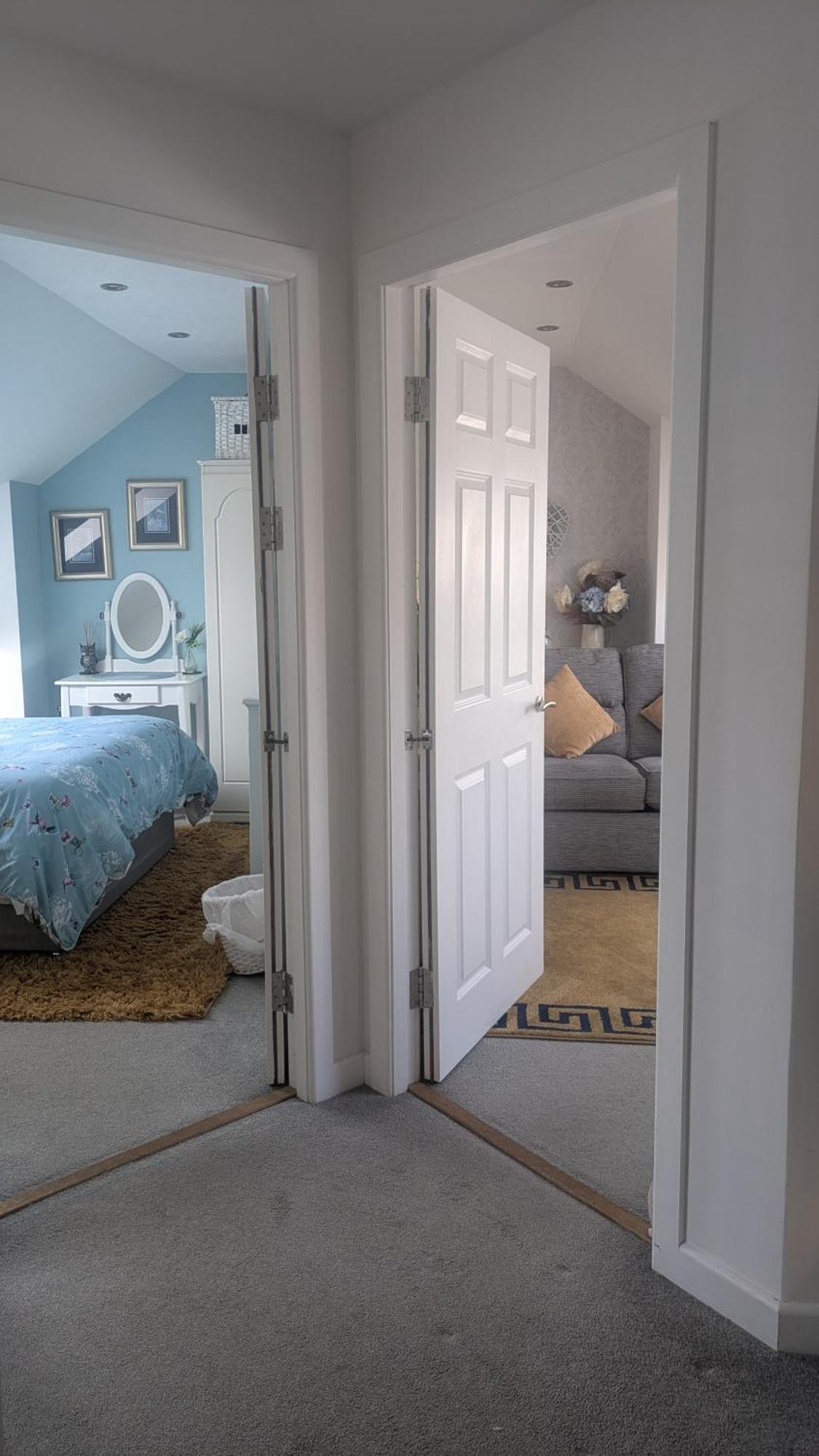 Village Life- Private Attic Suite - Living Room, Bedroom And Bathroom Newtown St Boswells Exterior photo